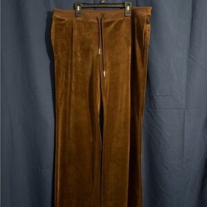 Juicy Couture Brown Velvet Pants